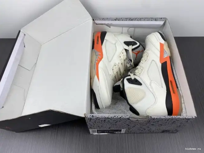 Cheap Kickmax Total Orange DC1060-100 Retro 5 Jordan 0414